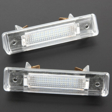 KIT LUCI TARGA A LED COMPATIBILE CON Mercedes SL R129 Classe E T Modello S124, VETRO TRASPARENTE (1/3)