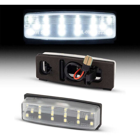 KIT LUCI TARGA A LED COMPATIBILE CON Mazda MX-5 III Tipo NC Anno 2005-2015, VETRO TRASPARENTE (1/5)