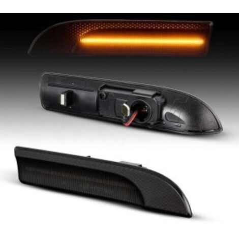 KIT 2 INDICATORI DI DIREZIONE LATERALI A LED COMPATIBILE CON Porsche Panamera  Typ 970  BJ 2009-2016  , VETRO TRASPARENTE