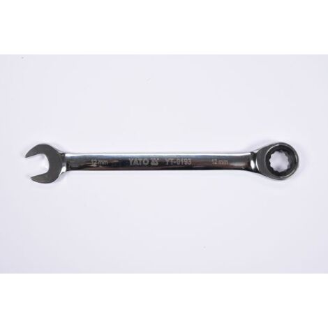 Chiave combinata da 12 mm con cricchetto