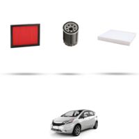 Kit tagliando 3 filtri compatibile con Nissan Note (E12) 1.2 LPG 56kw Dal 2013