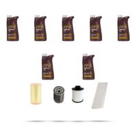 Kit tagliando 4 FILTRI e 7L OLIO compatibile con Peugeot Boxer II 2.8 HDI 107kw dal 2004
