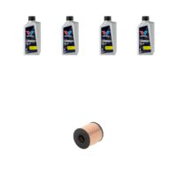 Kit filtro olio e 4L compatibile con Mini Cooper II Clubman 1.6 S. Turbo 147kw Dal 2010