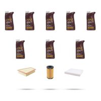 Kit tagliando 3 FILTRI e 8L OLIO compatibile con Land Rover Velar (L560) 2.0 P250 184kw dal 2017