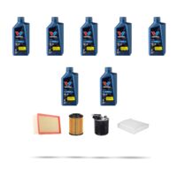 Kit tagliando 4 FILTRI e 7L OLIO compatibile con Mercedes Classe A (W176) A220 CDI BlueEfficency 125kw dal 2012