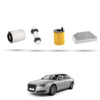 Kit Tagliando 4 filtri compatibile con Audi A8 (4H) 3.0 TDI 150kw dal 2011