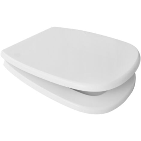 Sedile wc per pozzi ginori vaso fantasia 2 forma 8 bianco copriwater universali (1/6)
