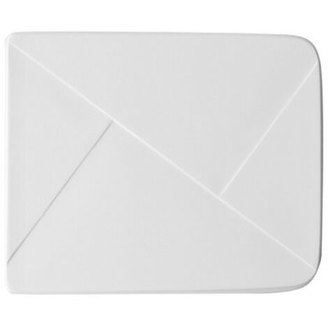 SEDILE WC PER DOLOMITE VASO EBLA FORMA 8 Bianco Cerniere C espansione DH (1/5)
