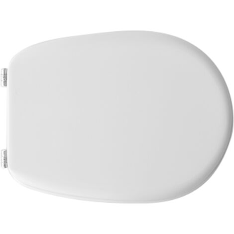 Sedile wc per gravena vaso rhonda forma 6 bianco sedili universali copriwater (1/3)