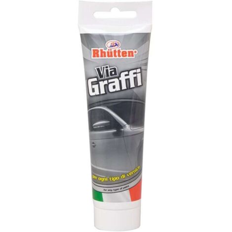 Rhutten Via Graffi 150Gr Elimina Righe Macchie Resina Carrozzeria Auto Moto