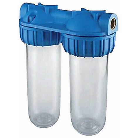 Atlas filtri senior douplex plus 3p afo sx contenitore doppio filtro acqua 10" t (1/2)