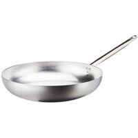 Padella professionale in alluminio svasata alta 36 cm agnelli