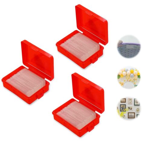 Extra Strong Double Sided Tape - 180 Pieces Scotch Double Sided Transparent Velcro Tape, Nano Traceless (3 Boxes) (1/5)