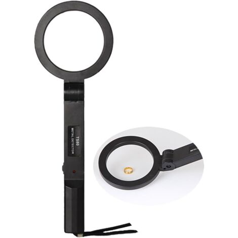 Handheld Metal Detector - Portable Sensitivity Metal Sensor for Security Inspection, Alarm, Sound and LED Indicator - Find Metal for Security (1/5)