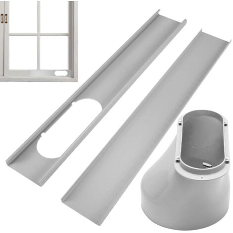 Air Conditioner Sealing Kit, Mobile Air Conditioner Window Kit, Portable Air Conditioner Door, Suitable for Portable A/C with 15 cm Diameter Hoses for Air Conditioner
