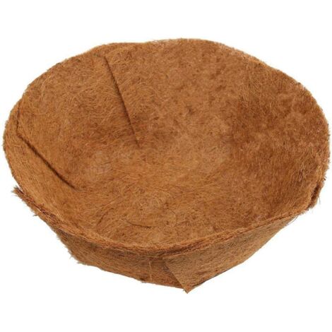 Hanging Basket Coir Liner for Planter Basket, Natural Coconut Planter Basket Liner for Flower Basket and Flower Pot Decoration, 61cm