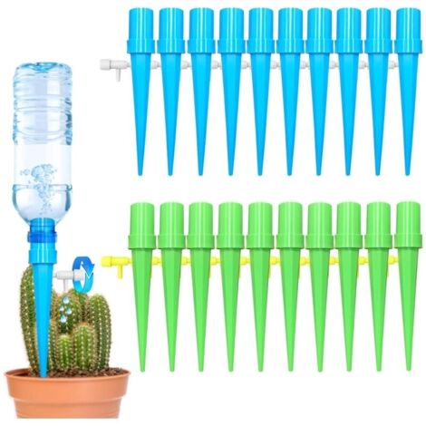 20 Drip Irrigation Kit, Adjustable Automatic Indoor Outdoor Plant Watering, Drip Irrigation Potted Watering Bottle, for Garden Home Indoor Outdoor
