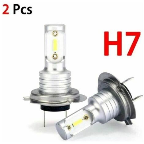 H7 LED Headlight Bulbs Kit Hi/Lo Beam 8000LM 6000K Super Bright Interior Design Car Accessories