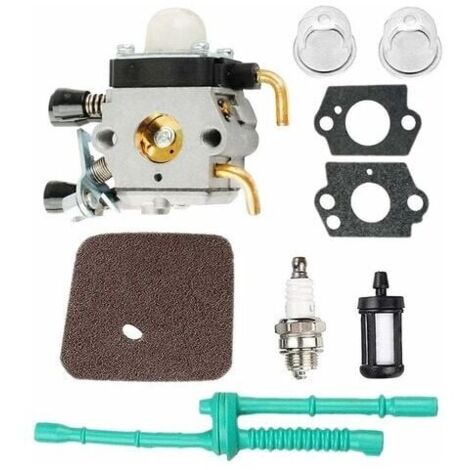 Stihl FS55 FS38 FS45 FS46 FS55C FC55 FS74 FS75 FS76 FS80 KM85 Carburetor with Air Filter Fuel Hose for Brushcutter