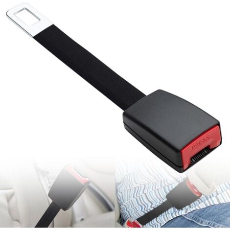 Car Seat Belt Extender, Seat Belt Extension Car Accessories, Suitable for Most Cars 25cm