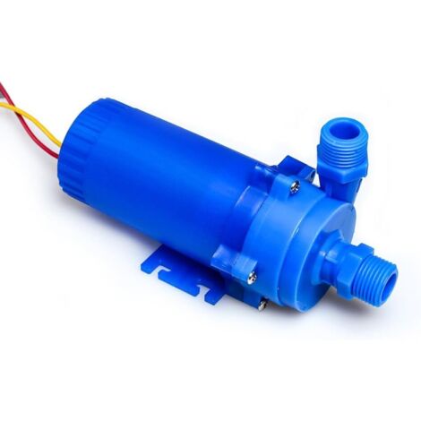 12V 85W DC Water Pump 14L/min 8m Head Solar Heating System Hot Water Fountains Aquarium Circulation Water Cooling System Pump