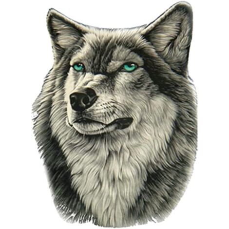 4pcs Wolf Stickers Car Stickers Personalized Car Hood Sticker Wolf Stickers Car Tuning Stickers for SUV Car Truck 3022cm (1/5)