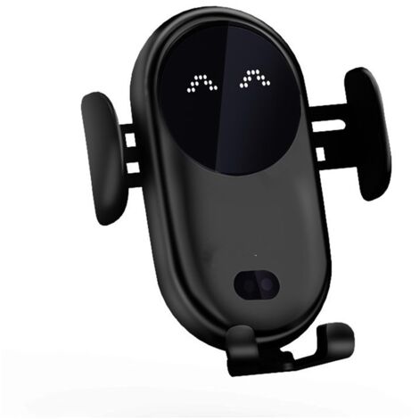 Car Wireless Charger, Car Phone Holder for Air Vent, Universal Car Phone Holder Inductive Charging Station for Car (Black)