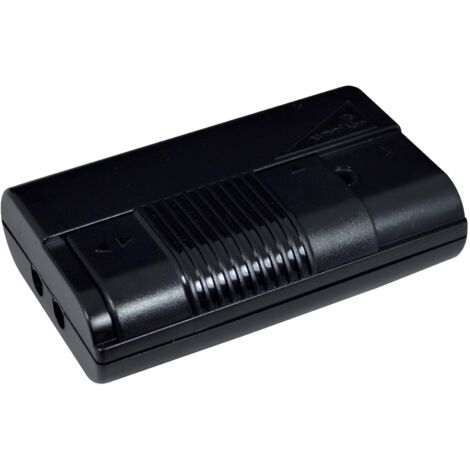 Foot dimmer for lamps from 75 to 300W Black