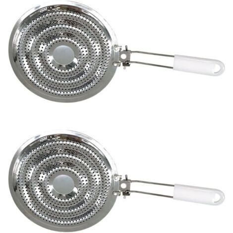 Set of 2 Hob Heat Diffusers, Gas Stove Accessory, 2 Gas Stove Heat ...