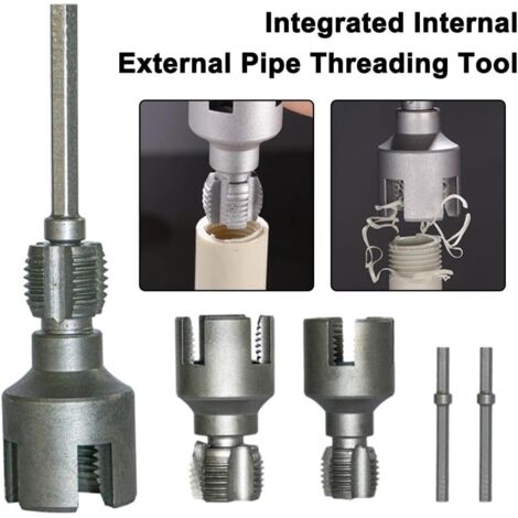 Integrated Internal and External Pipe Threading Tool, 2025 Upgraded PVC ...