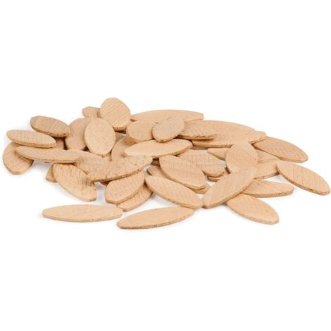 Assembly strips Lamello 0 type 100 pieces Flat beech wood dowels Ideal for wood milling machine/slat milling machine(47 x 15 x 4 mm)