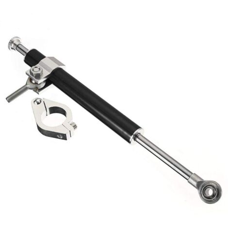 Steering Damper Adjustable Damper Motorcycle Stabilizer Titanium ...