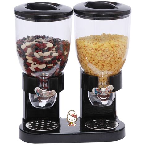 Double Cereal Dispenser, Duo Cereal Dispenser, Cornflakes Dispenser ...