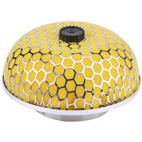 Air Filter, Keenso Universal High Flow Foam Mushroom Design Air Intake Filter (Yellow) (1/5)