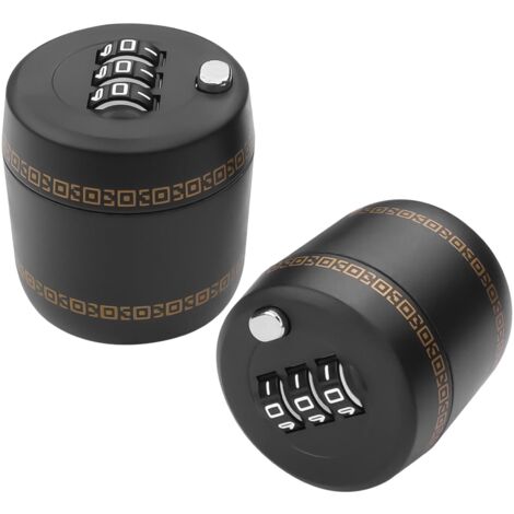 2 x Red Wine Bottle Combination Padlock with Password (1/5)