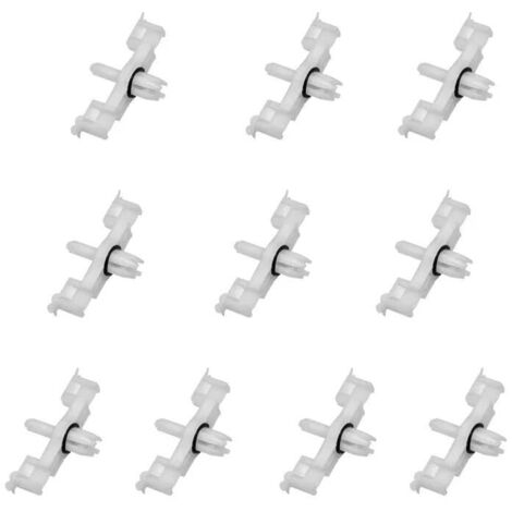 Automotive part Fixed License Plate Clip, 10 pieces, for VW, Porsche Cayenne, Plastic Fasteners, Door Trim, Bar Accessories