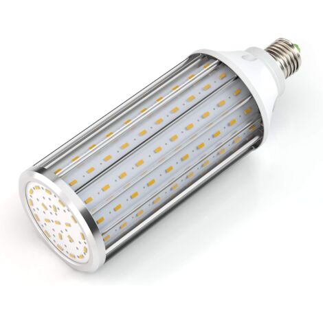 E27 60W 3000K 5850LM 160X5730SMD LED Bulbs, 550W High Power Aluminum Conversion Bulb, LED Street Light, 360 Degree Floodlight, for Garage, Driveway [Energy Class F]