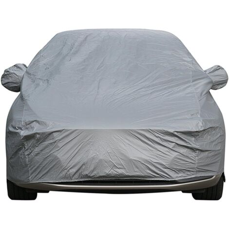 Universal car cover, fully waterproof, scratch-resistant, durable, lined, made of breathable cotton, very resistant (1/4)