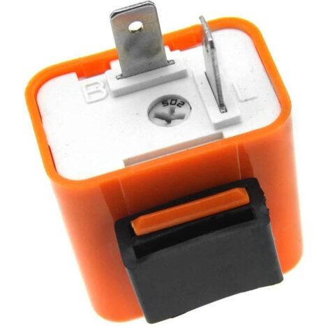 2-pin automatic flasher relay, LED flasher relay, 12V speed, adjustable indicator light (1/5)