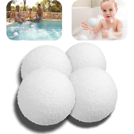 Foam removal ball, oil-absorbing sponge for pools, hot tubs and spas, reusable