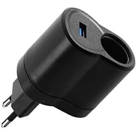 Car Cigarette Lighter Adapter, Car Power Adapter, AC to DC Power Converter, 220V to 12V Car Charger, Mains Charger (1/5)
