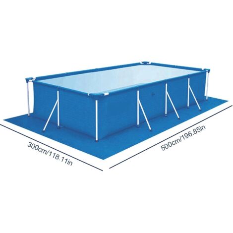 Swimming Pool Floor Mat, Above Ground Swimming Pool Mat 500x300CM ...