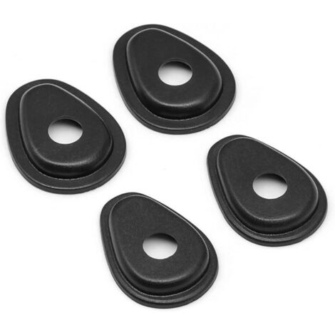 Motorcycle Turn Signal Adapter Plates, 4 Pieces Turn Light Gasket Turn Signal Seal Gasket Trim, Motorcycle Turn Signal Adapter Plates for Yamaha MT-07 FZ-07
