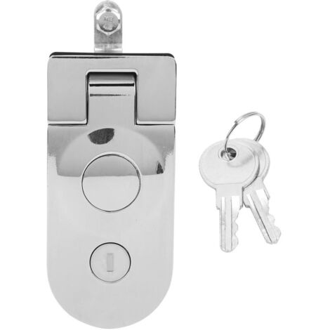 Compression latch with 2-key lock in zinc alloy for motorhomes, yachts ...