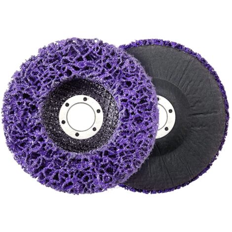 Cleaning Discs, Abrasive Disc for Angle Grinder, 2 Pcs Stainless Steel Cleaning Disc 125mm Abrasive Cleaning Disc