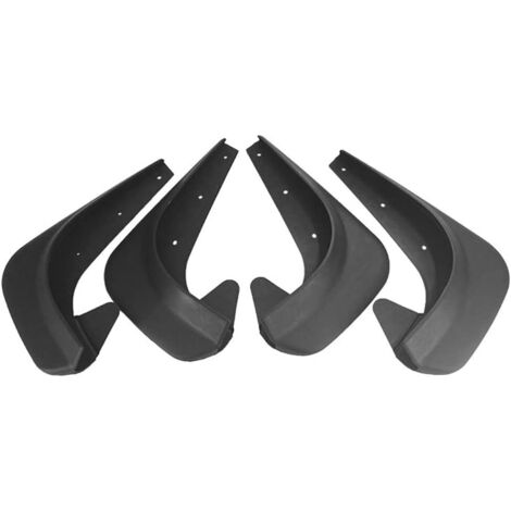 Set of 4 universal car mudguards, wear and splash resistant