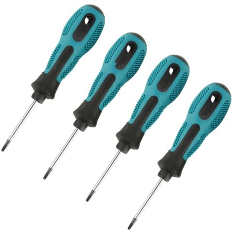 4-Piece Precision Triangular Screwdriver Set with Magnetic ...