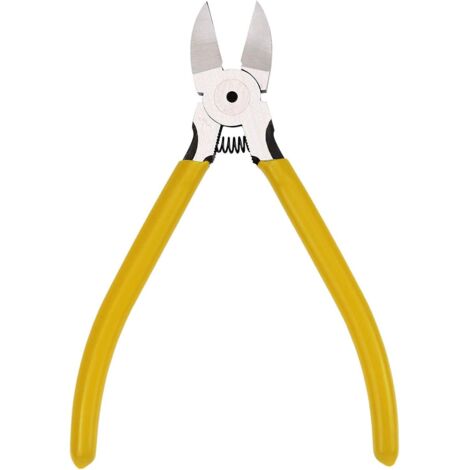 6" Diagonal Cutting Pliers, Professional Wire Cutter with High-Strength Chrome Vanadium Alloy Steel Cutting Edge (1/5)
