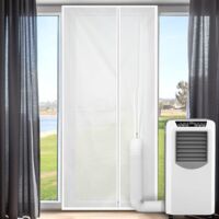 Door Seal for Portable Air Conditioners, 90 210 cm, Air Conditioner Door/Window Sealing Kit, Easy to Install, No Drilling Required, for All Doors