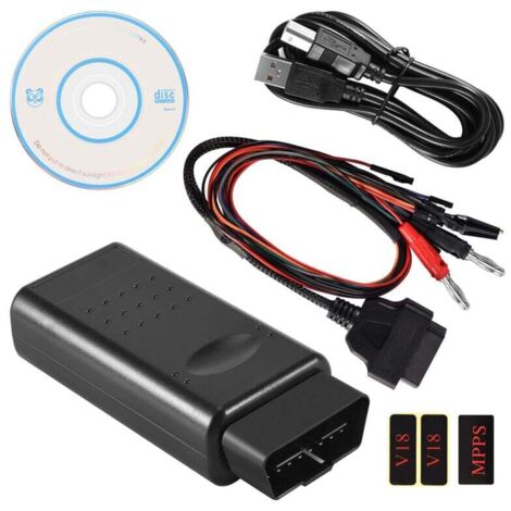 MPPS V18 MAIN+ TRICORE + MULTIBOOT mit Tricore-Kabel ...